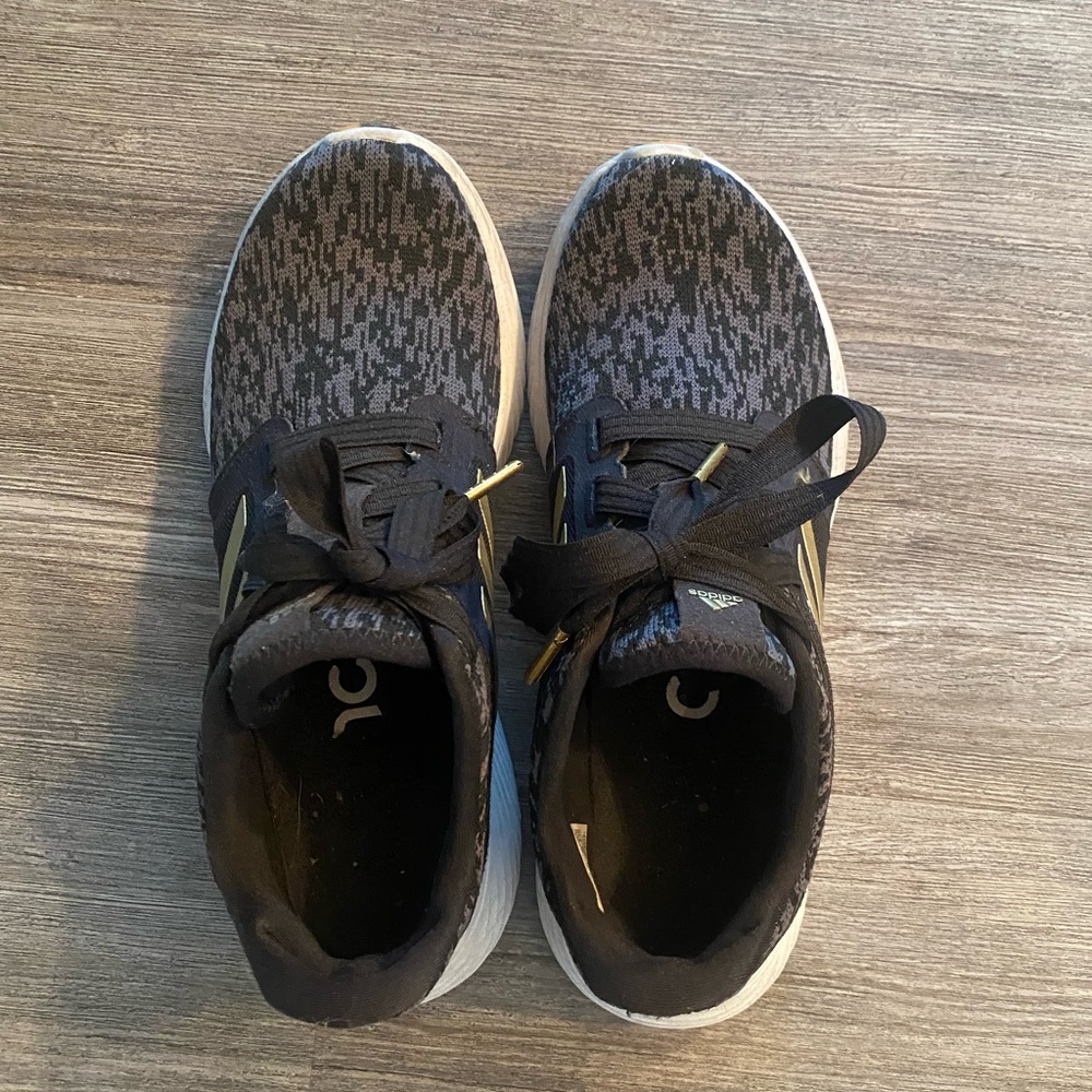 Adidas Edge Lux - Black and Gold - Size 8.5